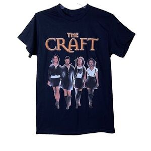The Craft Black Graphic T-Shirt Tee Y2k Nwot Size Large